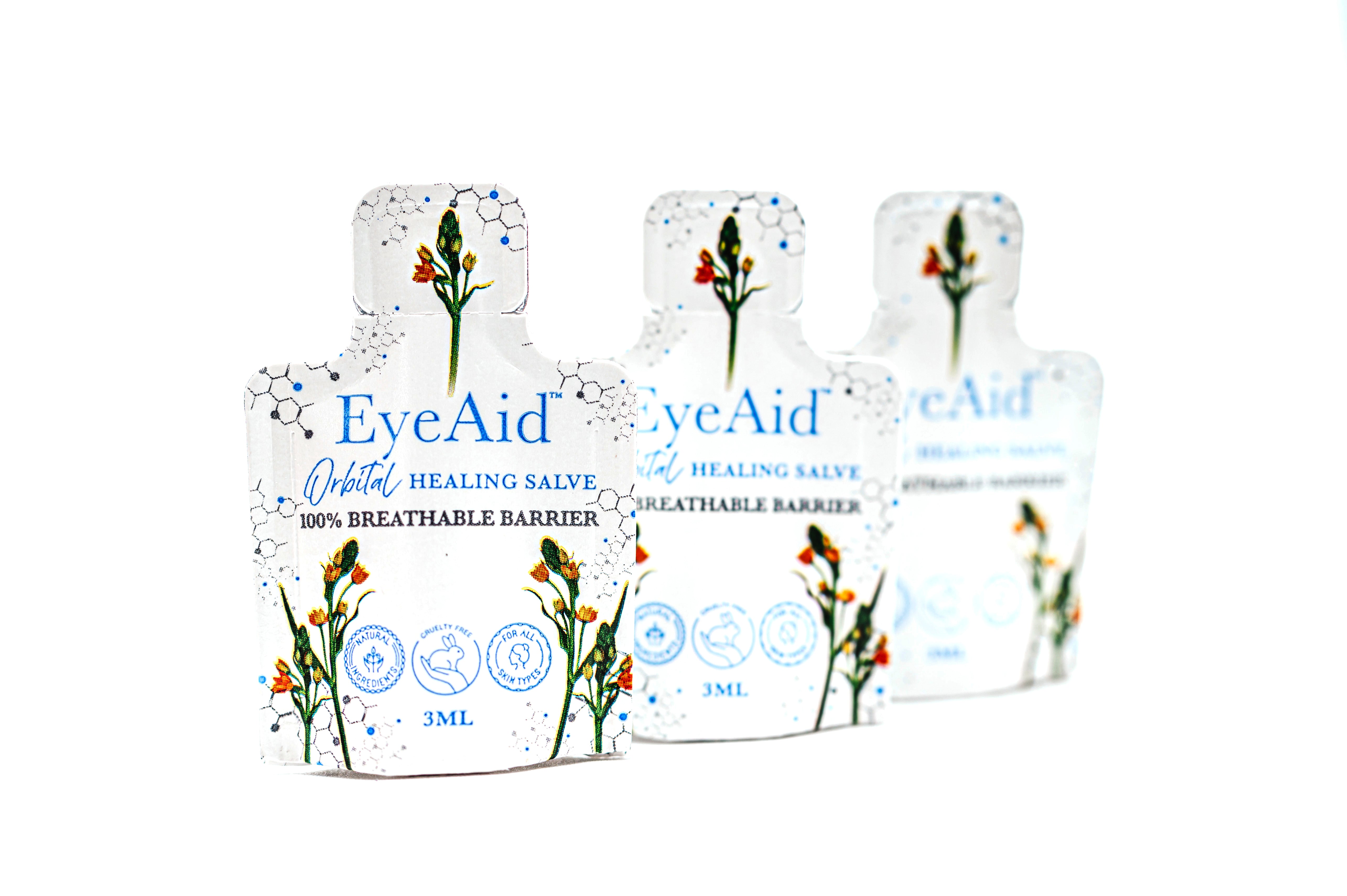 (5 Pack) EyeAid pillow Packs- (3ml each) - Sampler Pack - Membrane Post Care Products Inc. (5 Pack) EyeAid pillow Packs- (3ml each) - Sampler Pack - Membrane Post Care Products Inc.