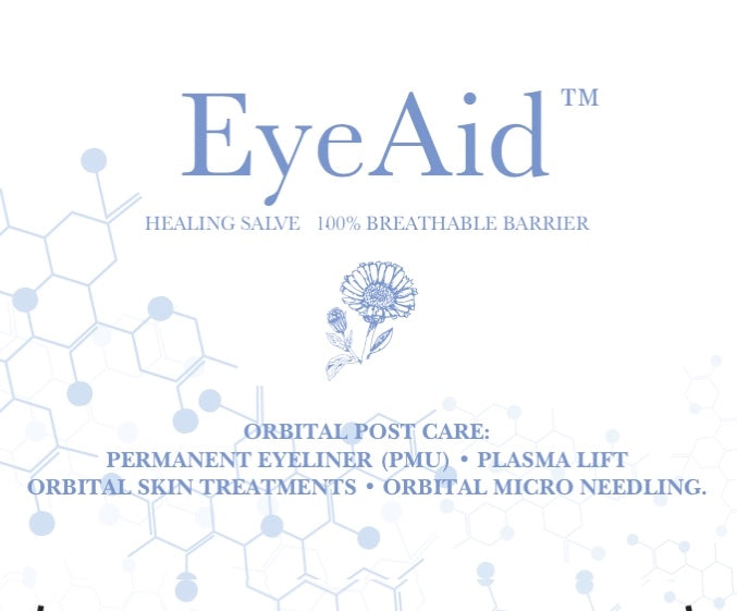 (25 Pack) EyeAid Box - (3ml Button Jars) - Membrane Post Care Products Inc. (25 Pack) EyeAid Box - (3ml Button Jars) - Membrane Post Care Products Inc.