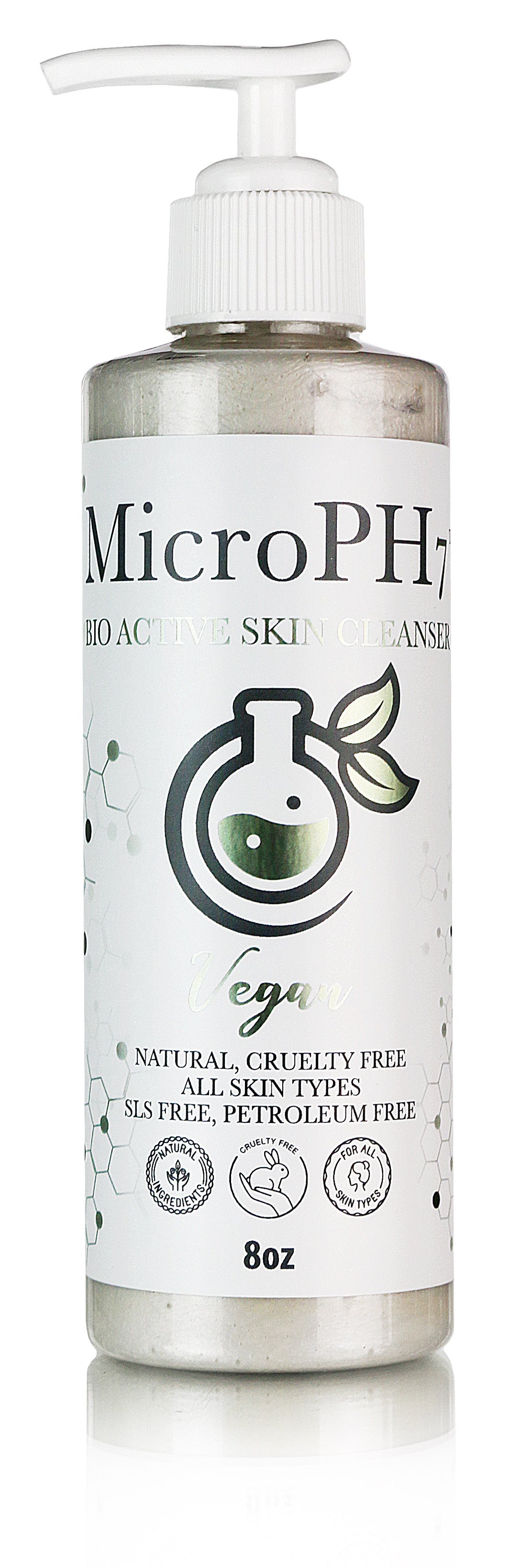 (8oz) MicroPH7 Bio-Active All Purpose Skin Cleanser - (Back Bar Size) - Membrane Post Care Products Inc. (8oz) MicroPH7 Bio-Active All Purpose Skin Cleanser - (Back Bar Size) - Membrane Post Care Products Inc.