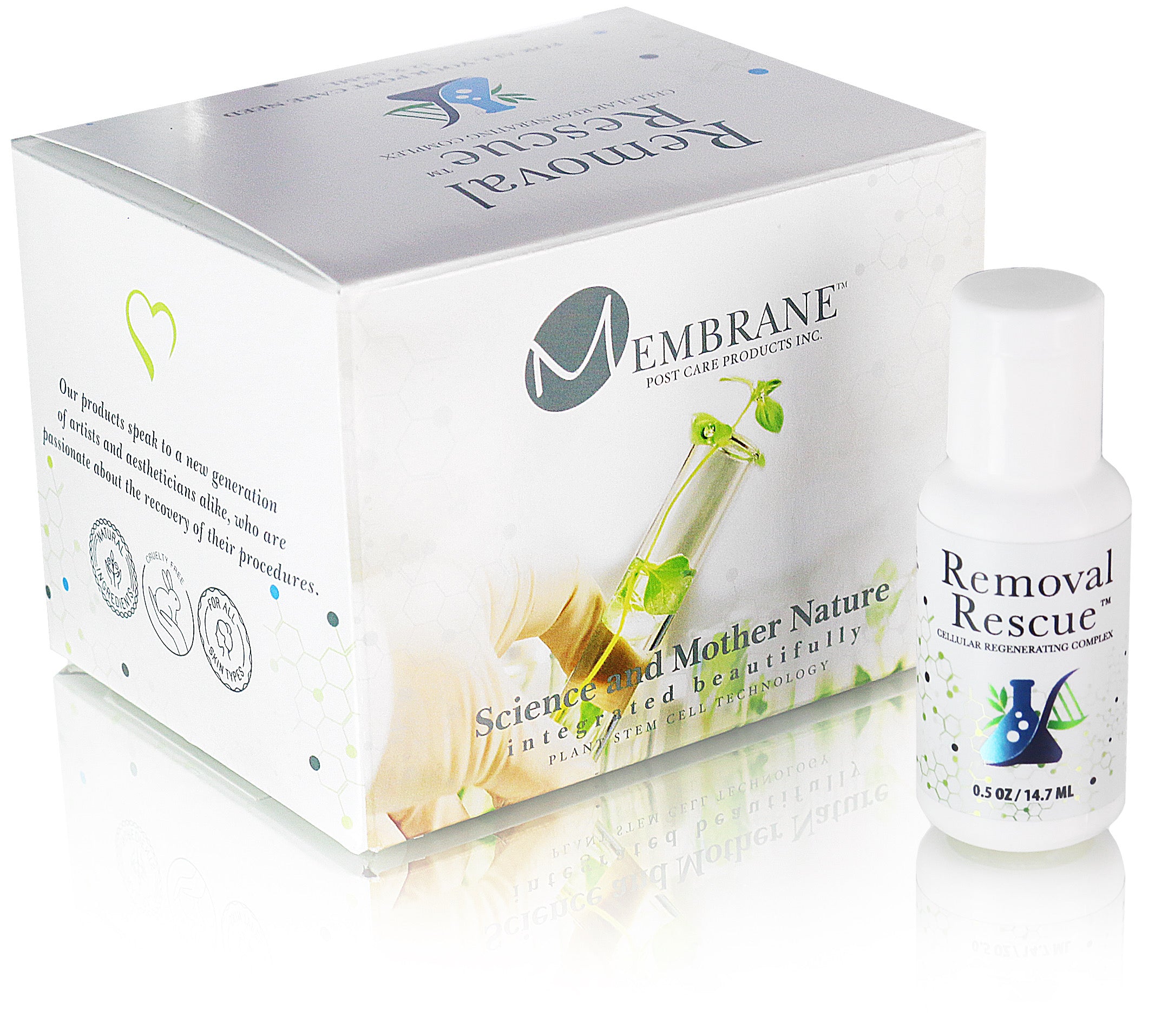 (12 Pack) Removal Rescue Minis (1/2oz each) - Membrane Post Care Products Inc. (12 Pack) Removal Rescue Minis (1/2oz each) - Membrane Post Care Products Inc.