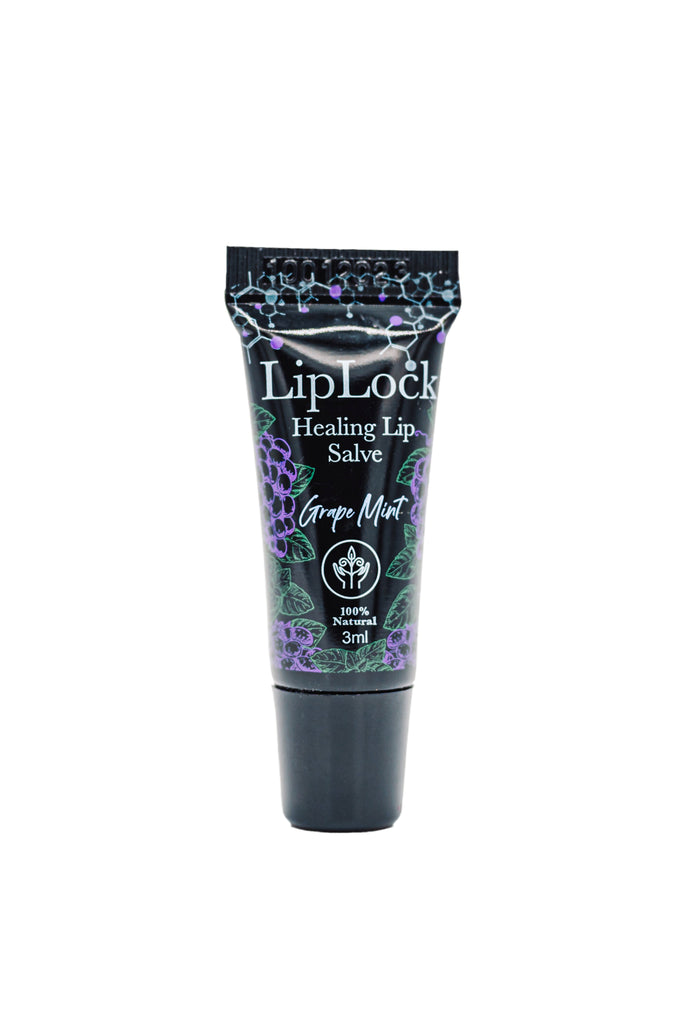 (10 Pack) Concord Grape Mint LipLock (3ml tube minis) - Membrane Post Care Products Inc.