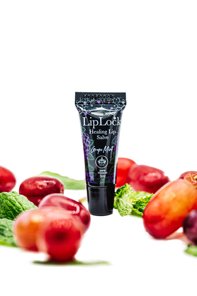 (10 Pack) Concord Grape Mint LipLock (3ml tube minis) - Membrane Post Care Products Inc.