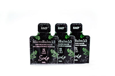 ( 10 Pack) MicroBalm 5.5 Salve (Scalp) Pillow Packs (5ml each) SMP PRO - Membrane Post Care Products Inc.
