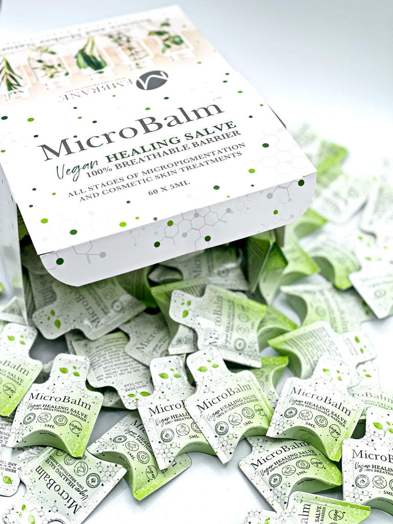 (60 Pack) MicroBalm VEGAN Pillow Packs (5ml each) - Membrane Post Care Products Inc.
