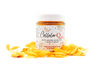 CellularQ10 Anti-Aging Renewal Night Cream (Vegan - 2.0oz Glass Jar) - Membrane Post Care Products Inc.
