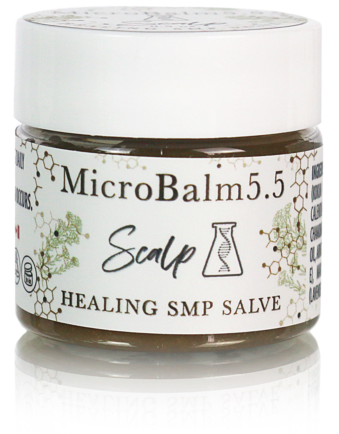 MicroBalm 5.5 Scalp (1/2 oz Jar) - Membrane Post Care Products Inc.